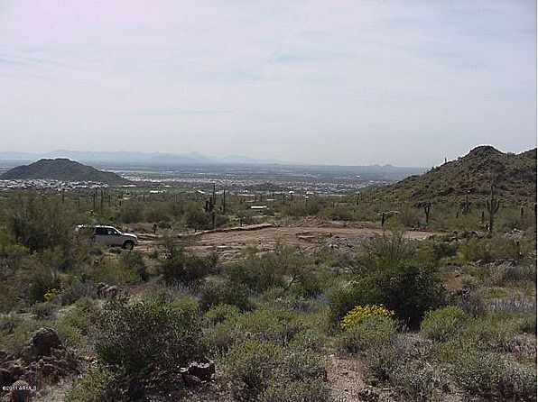 Current view taken from rel estate site for the lot: 8339 E ViewCrest Cir